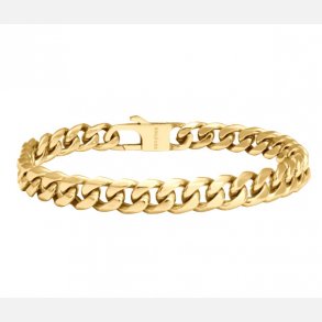 Forgyldt Stl Armbnd 21 cm 893 006-21