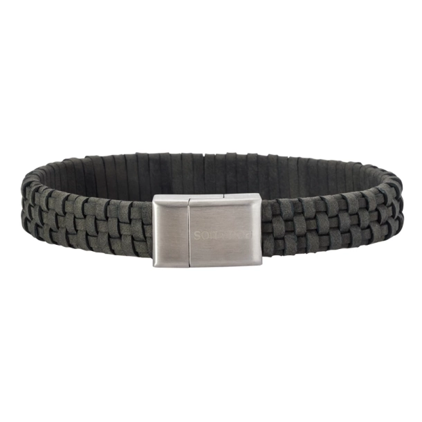 Son of Noa Gr�t L�derarmb�nd 897000-GREY