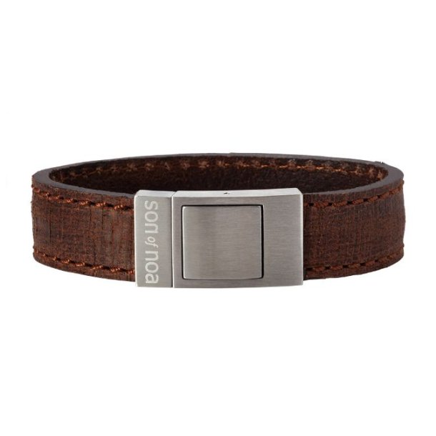 Son Of Noa Herre Armbnd - 19 cm 897002Brown19