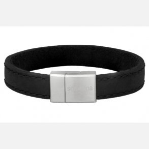 Sort Lderarmbnd 21 cm 897016-black21