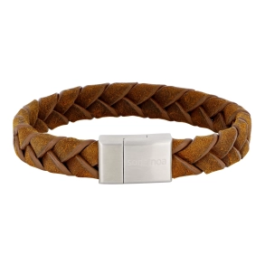 Son Of Noa Brunt Kalveskindsarmb�nd 897023-BROWN