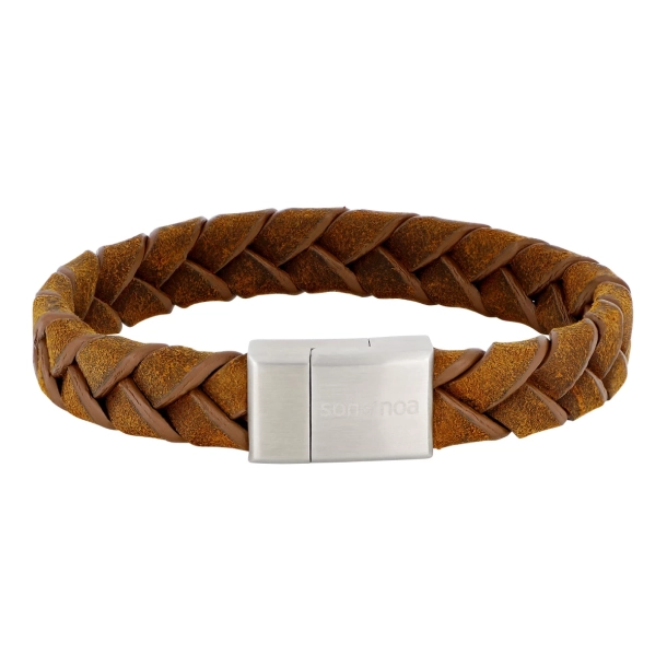 Son Of Noa Brunt Kalveskindsarmb�nd 897023-BROWN