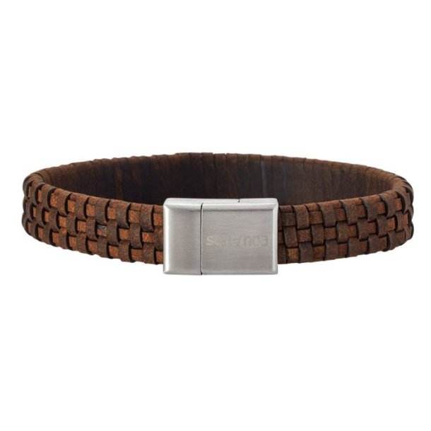 Brunt Lderarmbnd 19 cm 897000-Brown19