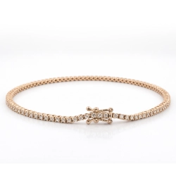 14kt Tennis Armb�nd 0,84CT TW.si