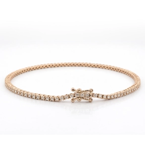 14kt Tennis Armb�nd 0,84CT TW.si