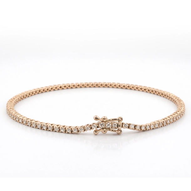 14kt Tennis Armb�nd 0,84CT TW.si