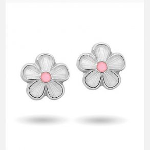 Slv restikker m/Hvide Blomster 9000603