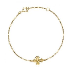 Forgyldt S�lv Dagmarkors Armb�nd 9011168-F