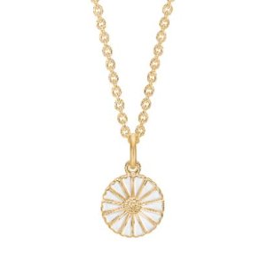 Lund Copenhagen Marguerit Forgyldt Slv Halskde 902011-M