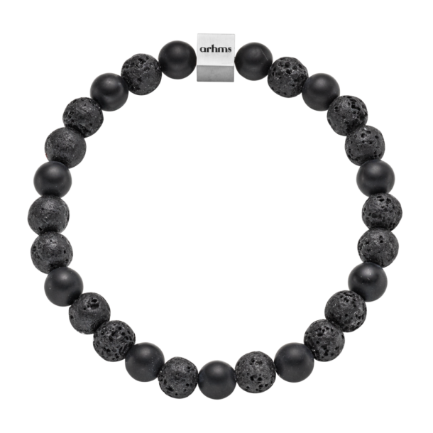 ARHMS VERCELLI STEN ARMBND SORT