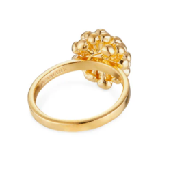 Flora Danica Dild Forgyldt Slvring 907.DF-Ri-G-58