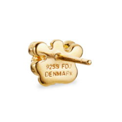 Flora Danica Dild Forgyldt Slv restikker 907.DF-StPc-G