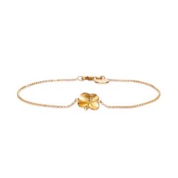 Flora Danica Firklver Forgyldt Slv Armbnd 907.FLC-Br-G