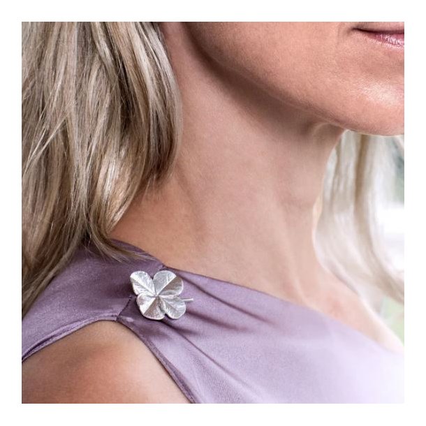 Flora Danica Firklver Slv Broche 907.FLC-Bro-S