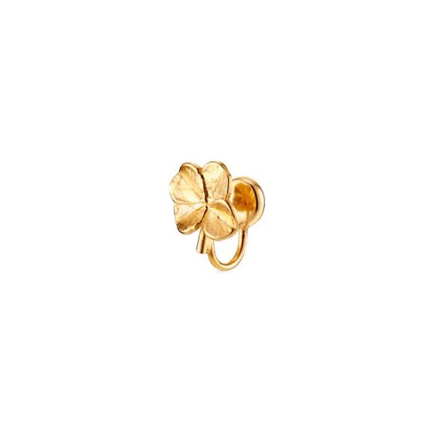 Flora Danica Firklver Forgyldt Slv Ear Cuff 907.FLC-EaCu-G