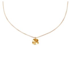 Flora Danica Firklver Forgyldt Slv Halskde 907.FLC-Ne-G