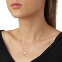 Flora Danica Firklver Slv Halskde 907.FLC-Ne-S