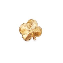 Flora Danica Firkl�ver Forgyldt S�lv Pin 907.FLC-Pi_G