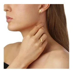 Flora Danica Forg. Klverring m/Zirkonia