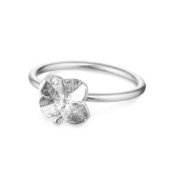 Flora Danica Firklver Slvring m/Zirkonia 907.FLC-Ri-S-58