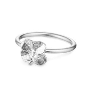 Flora Danica Firklver Slvring m/Zirkonia 907.FLC-Ri-S-58