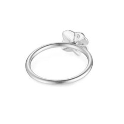 Flora Danica Firklver Slvring m/Zirkonia 907.FLC-Ri-S-58