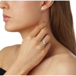 Flora Danica Firklver Slvring m/Zirkonia 907.FLC-Ri-S-58