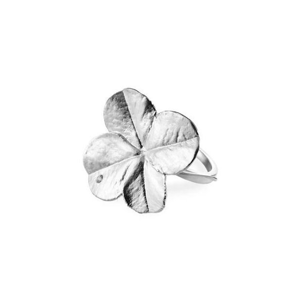 Flora Danica Firklver Slvring m/Zirkonia 907.FLC-StRi-S-56
