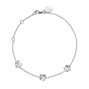 Flora Danica Forglemmigej Rhod. Slv Armbnd 907.FMN-Br-S