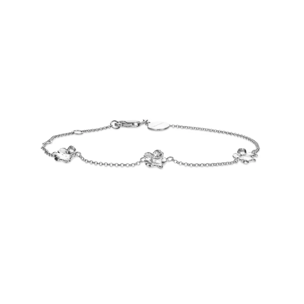 Flora Danica Forglemmigej Rhod. Slv Armbnd 907.FMN-Br-S