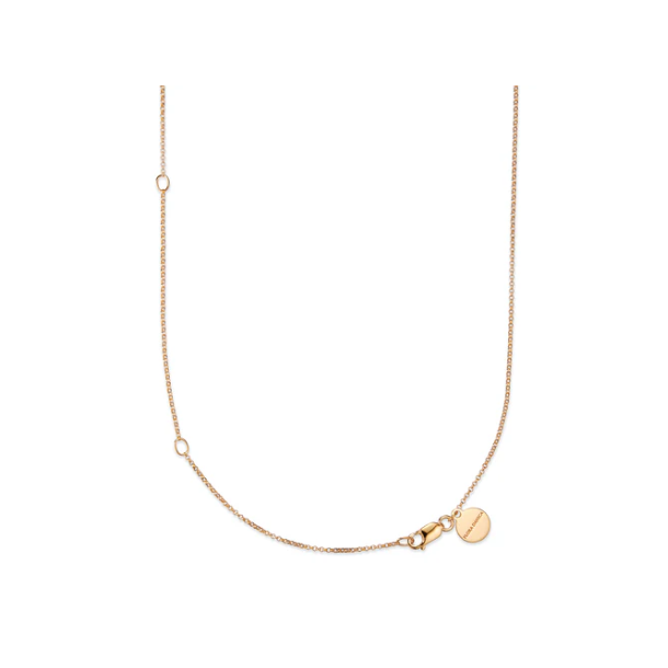 Flora Danica Forglemmigej Forgyldt Slv Halskde 907.FMN-Ne-G