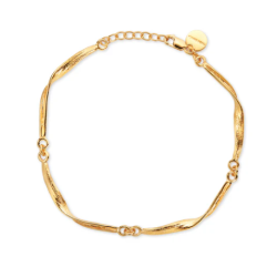 Flora Danica Grs Forgyldt Slv Armbnd 907.Gr-BR-G