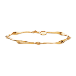 Flora Danica Grs Forgyldt Slv Armbnd 907.Gr-BR-G