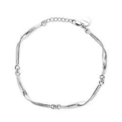 Flora Danica Grs Rhod. Slv Armbnd 907.Gr-BR-S