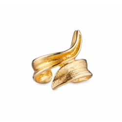 Flora Danica Grs Forgyldt Slv Ear Cuff 907.Gr-EaCu-G