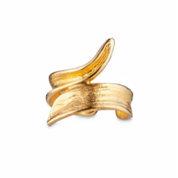 Flora Danica Grs Forgyldt Slv Ear Cuff 907.Gr-EaCu-G