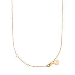 Flora Danica Persille Forgyldt Slv Halskde 907.PAR-Ne-G