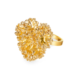 Flora Danica Persille Forgyldt Slvring 907.PAR-StRi-G-54