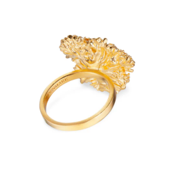 Flora Danica Persille Forgyldt Slvring 907.PAR-StRi-G-54