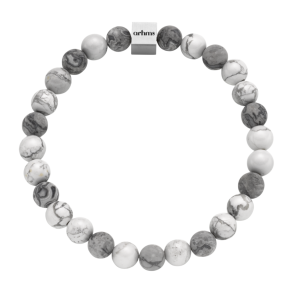 ARHMS PIREO STEN ARMBND HVID/GR