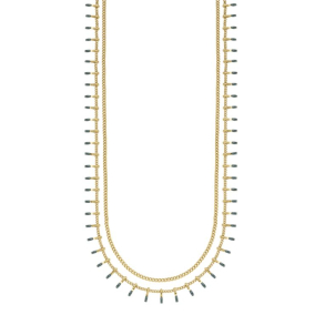 ARHMS ARUBA FORGYLDT STL COLLIER EMALJE PINDE 9108251