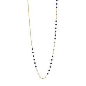 ARHMS BALI FORGYLDT STL COLLIER BL STEN 9110437C