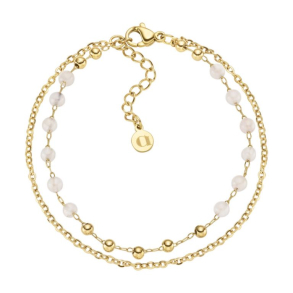 ARHMS VALENCIA FORGYLDT STL ARMBND LYSGR STEN 9110439A