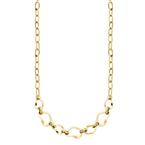 Elba 18k. Guldbelagt Stl Halskde fra Arhms 9111079