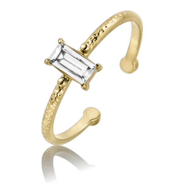 VITTORIA STL RING FORG.HVID