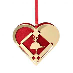 H.C. Andersen Ballerina Julehjerte 980-6256