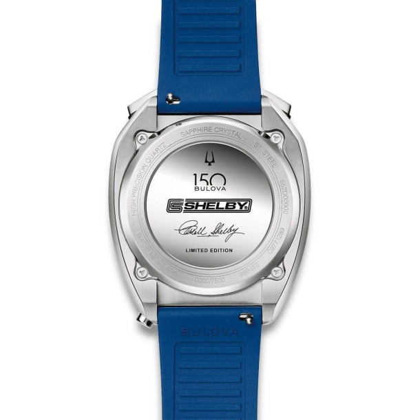 Bulova Racing Shelby Herreur m/Gummirem 98B452