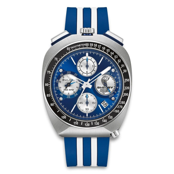 Bulova Racing Shelby Herreur m/Gummirem 98B452