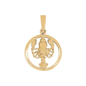 Siersb�l 14kt Guld Krebs Vedh�ng A2160065