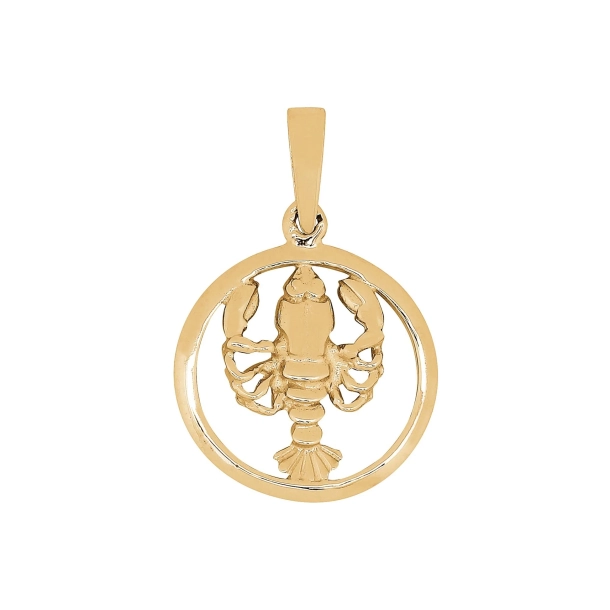 Siersb�l 14kt Guld Krebs Vedh�ng A2160065
